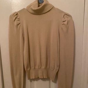 Crop turtle neck sweater